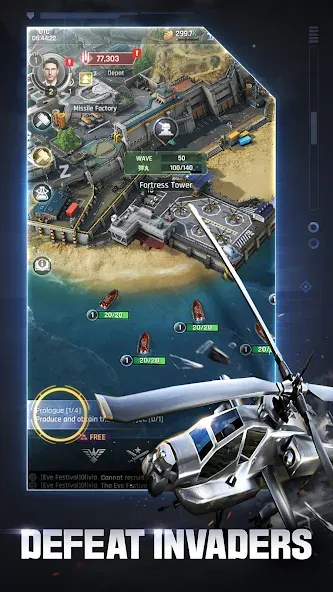 Gunship Battle Total Warfare (Ганшип Батл Общая война) [МОД Бесконечные монеты] Screenshot 4