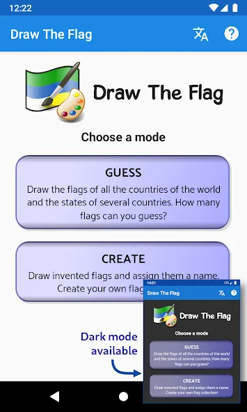 Draw The Flag - Quiz & Maker [МОД Menu] Screenshot 1