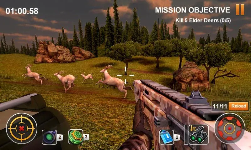 Hunting Safari 3D [МОД Все открыто] Screenshot 1