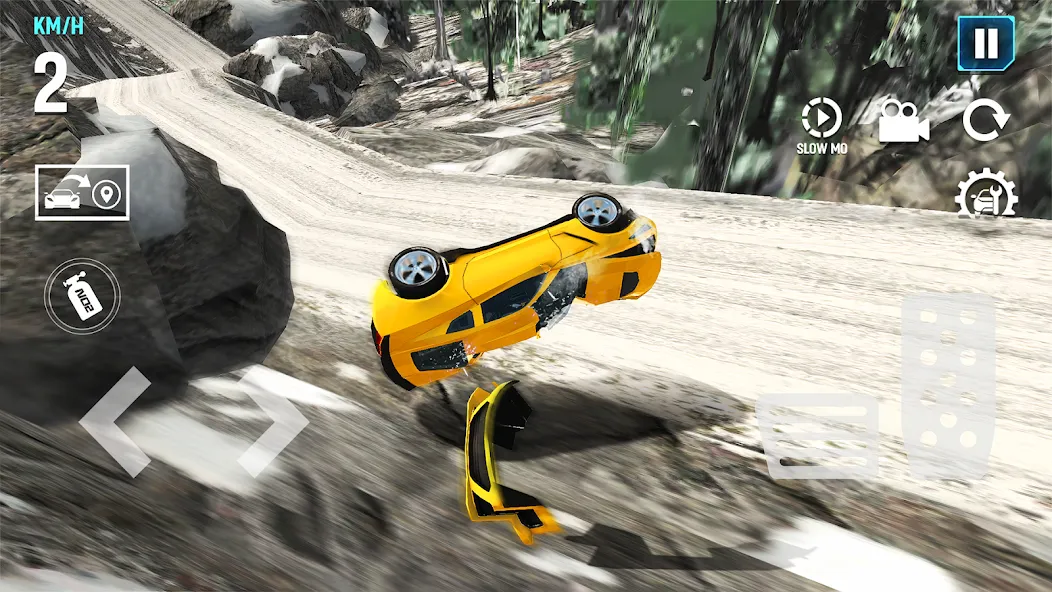 Mega Car Crash Simulator (Мега Кар Краш Симулятор) [МОД Много денег] Screenshot 4
