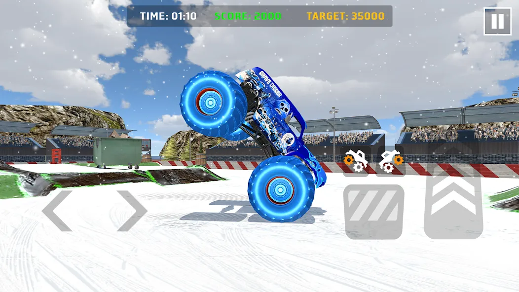 Car Games: Monster Truck Stunt (Монстртрак стант) [МОД Меню] Screenshot 2