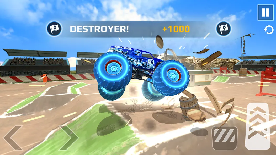 Car Games: Monster Truck Stunt (Монстртрак стант) [МОД Меню] Screenshot 4
