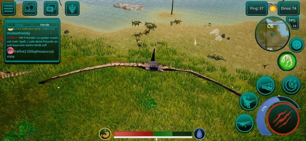 The Cursed Dinosaur Isle: Game [МОД Menu] Screenshot 4