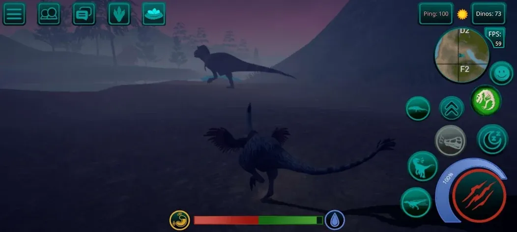The Cursed Dinosaur Isle: Game [МОД Menu] Screenshot 5