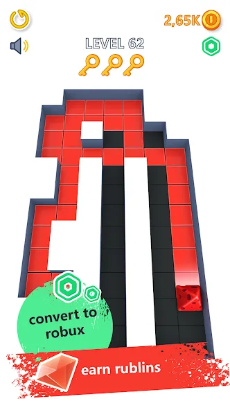 Color Fill - Roblominer (Цолор Филл) [МОД Unlimited Money] Screenshot 1