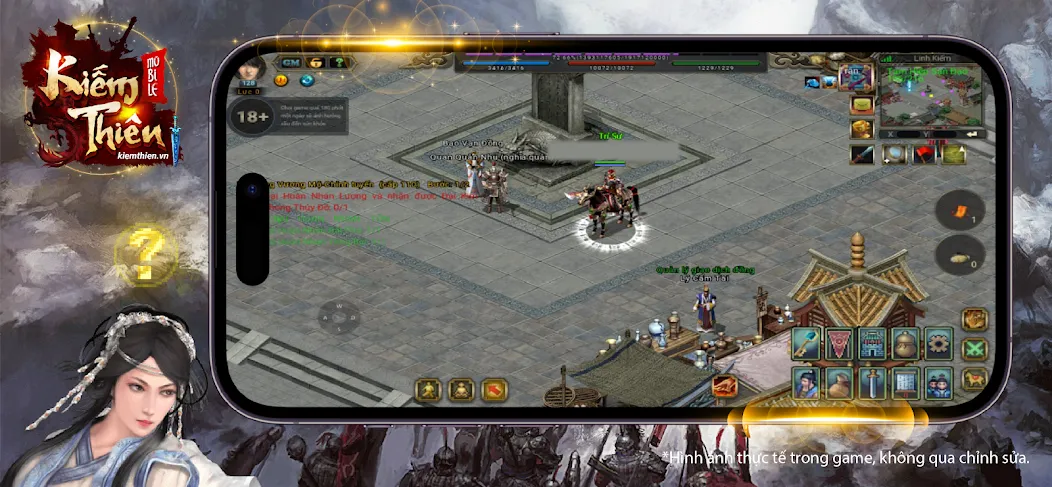 Kiếm Thiên Mobile [МОД Бесконечные монеты] Screenshot 4