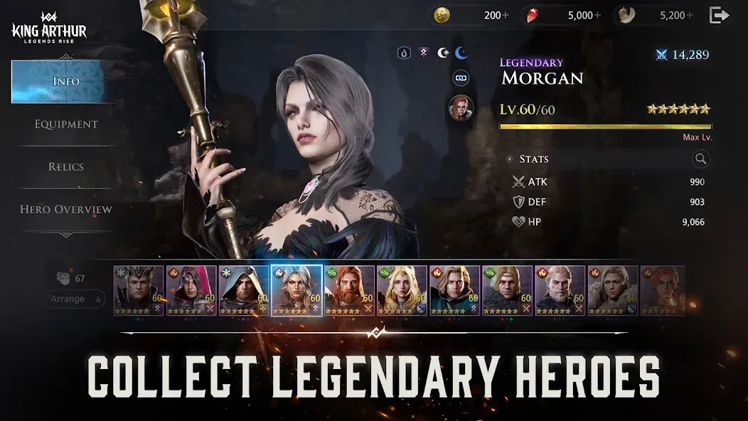 King Arthur: Legends Rise (Кинг Артур) [МОД Много денег] Screenshot 3