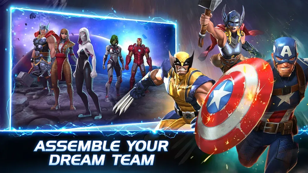 Marvel Contest of Champions (Марвел Соревнование Чемпионов) [МОД Бесконечные деньги] Screenshot 3