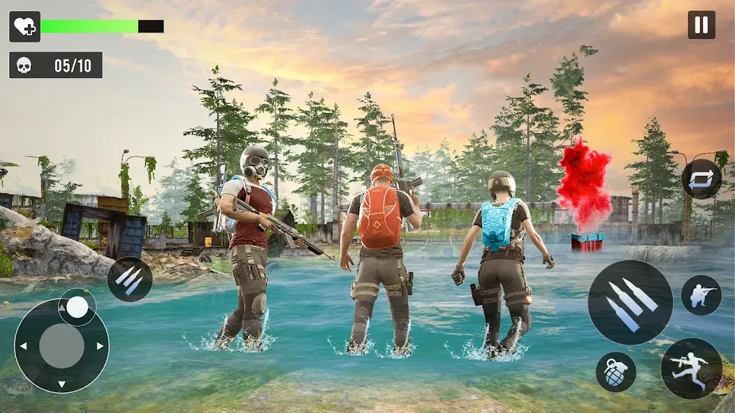 Gun Games - FPS Shooting Games (ФПС офлайн игры по стрельбе из пистолета) [МОД Бесконечные деньги] Screenshot 4