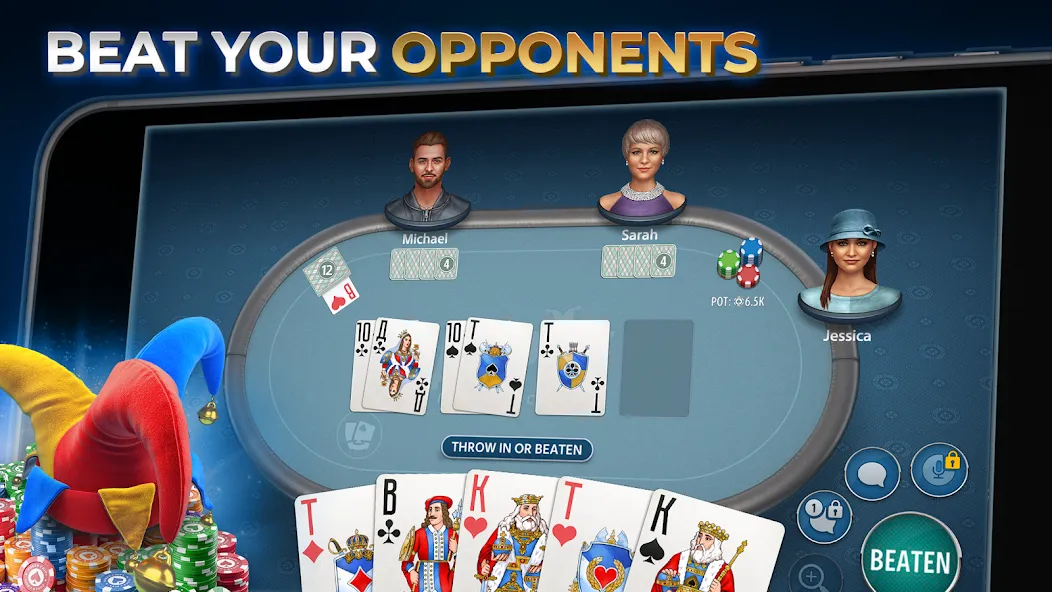 Durak Online by Pokerist [МОД Все открыто] Screenshot 1