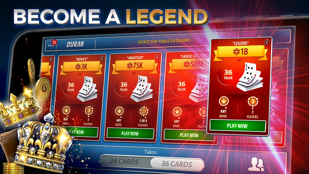 Durak Online by Pokerist [МОД Все открыто] Screenshot 2