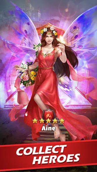 MythWars & Puzzles: RPG Match3 [МОД Много монет] Screenshot 4