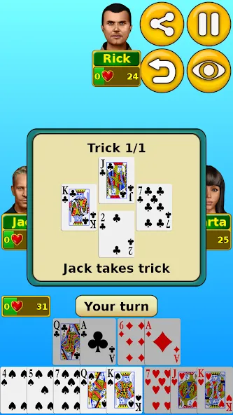 Hearts [МОД Бесконечные монеты] Screenshot 2