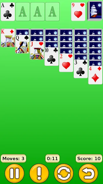 Solitaire [МОД Unlimited Money] Screenshot 1