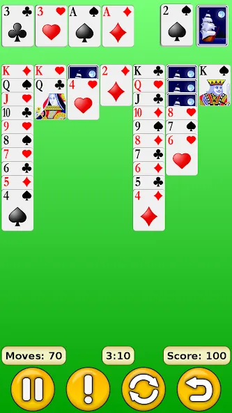 Solitaire [МОД Unlimited Money] Screenshot 2