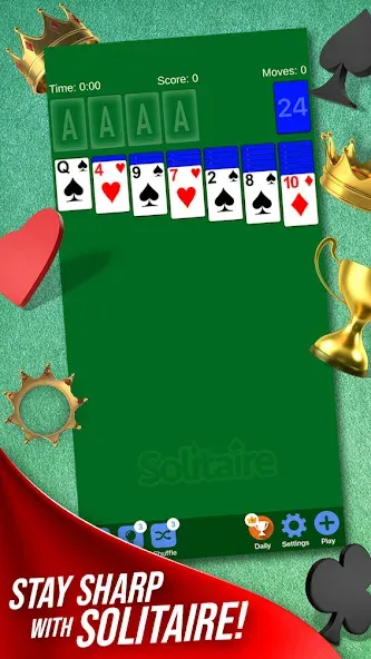 Solitaire + Card Game by Zynga [МОД Menu] Screenshot 1