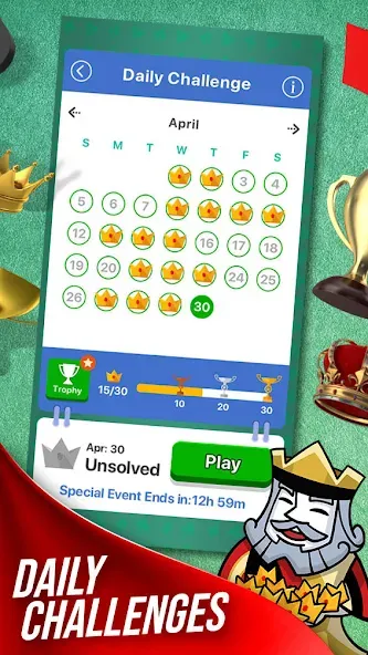Solitaire + Card Game by Zynga [МОД Menu] Screenshot 2