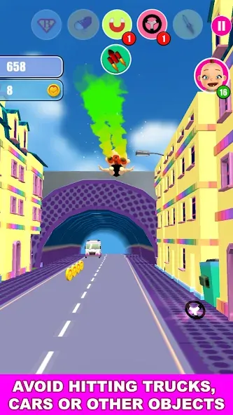Baby Run The Babysitter Escape [МОД Бесконечные монеты] Screenshot 2