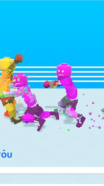 Block Fighter: Boxing Battle (Блок Файтер) [МОД Бесконечные монеты] Screenshot 3