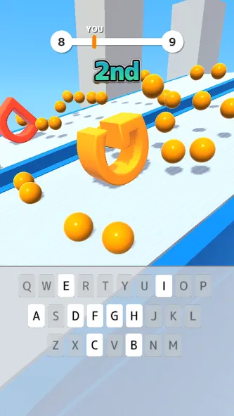 Type Spin: alphabet run game (Тайп Спин) [МОД Mega Pack] Screenshot 3