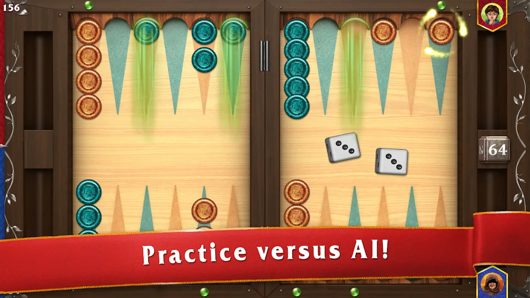 Backgammon Masters [МОД Mega Pack] Screenshot 3