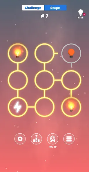 All Lights Connect : Puzzle (Олл Лайтс Коннект) [МОД Бесконечные монеты] Screenshot 1