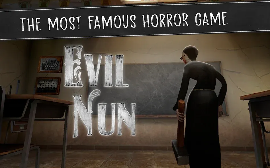 Evil Nun: Horror at School (Ивил Нан) [МОД Бесконечные монеты] Screenshot 1