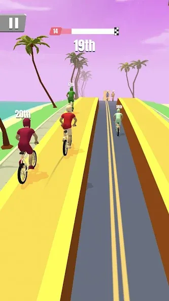 Bike Rush (Байк Раш) [МОД Много монет] Screenshot 2