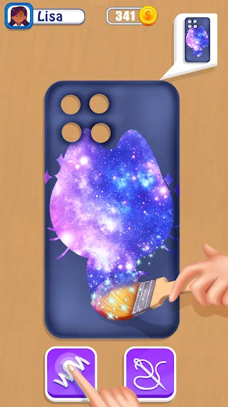 Phone Case DIY Mobile Games [МОД Меню] Screenshot 2