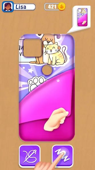 Phone Case DIY Mobile Games [МОД Меню] Screenshot 3
