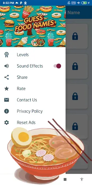 Guess food games [МОД Много денег] Screenshot 5