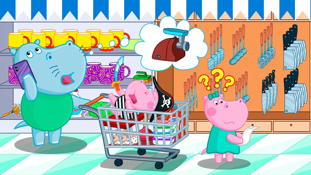Supermarket: Shopping Games [МОД Много монет] Screenshot 2