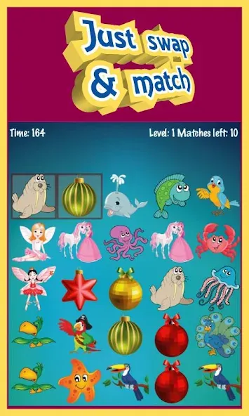 Sweet Match 3 Puzzle Game [МОД Бесконечные деньги] Screenshot 1