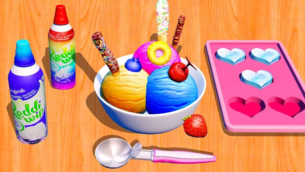 Ice Cream Games: Rainbow Maker (Айс Крем Геймс) [МОД Menu] Screenshot 5