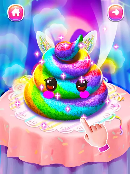 Girl Games: Unicorn Cooking [МОД Mega Pack] Screenshot 4