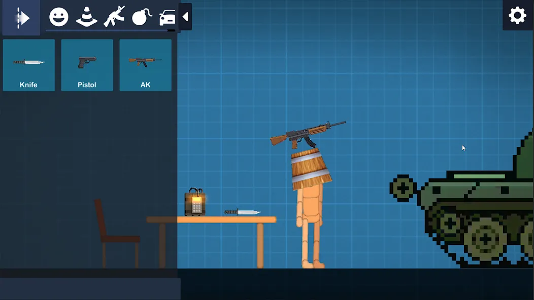 Peach Play: Ragdoll Sandbox (Пич Плей) [МОД Меню] Screenshot 1