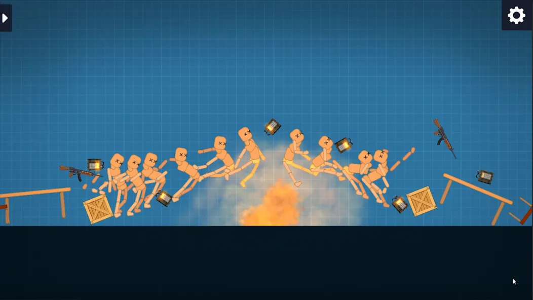 Peach Play: Ragdoll Sandbox (Пич Плей) [МОД Меню] Screenshot 3