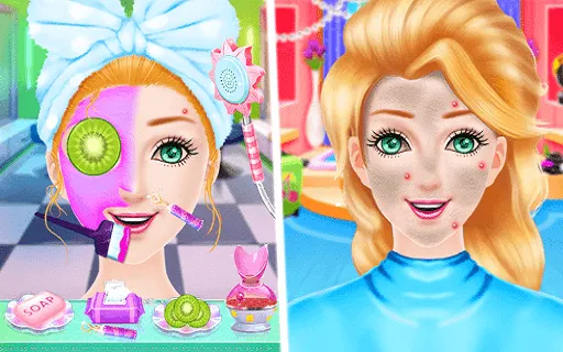 Doll Makeover - Fashion Queen (Игры по макияжу для девочек) [МОД Все открыто] Screenshot 2