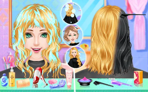 Doll Makeover - Fashion Queen (Игры по макияжу для девочек) [МОД Все открыто] Screenshot 3