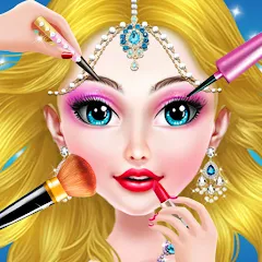Взлом Doll Makeover - Fashion Queen (Игры по макияжу для девочек)  [МОД Все открыто]