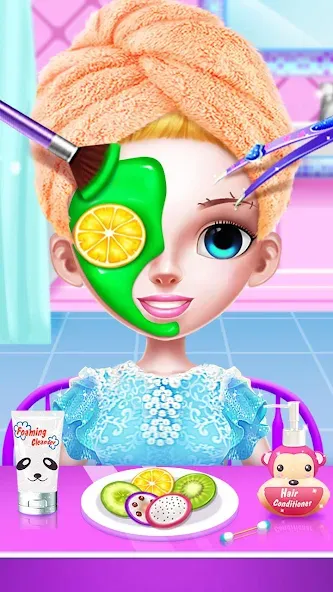 Princess Makeup Salon [МОД Бесконечные монеты] Screenshot 1