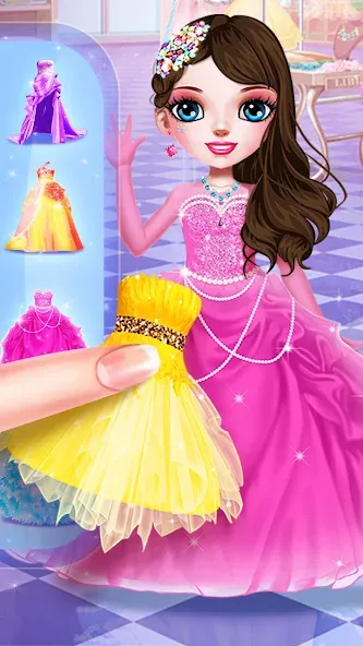 Princess Makeup Salon [МОД Бесконечные монеты] Screenshot 3