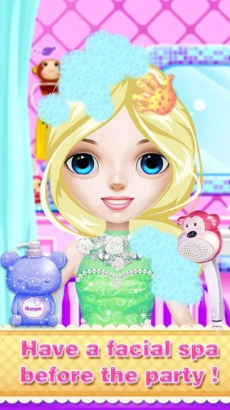 Princess Makeup Salon [МОД Бесконечные монеты] Screenshot 4