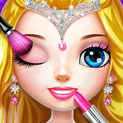 Скачать взломанную Princess Makeup Salon  [МОД Бесконечные монеты]