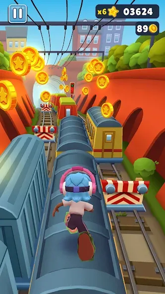 Subway Surfers (абвей Серферс) [МОД Menu] Screenshot 3