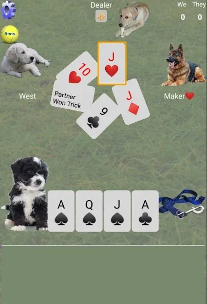 K9 Euchre (К9 Юкер) [МОД Много монет] Screenshot 2
