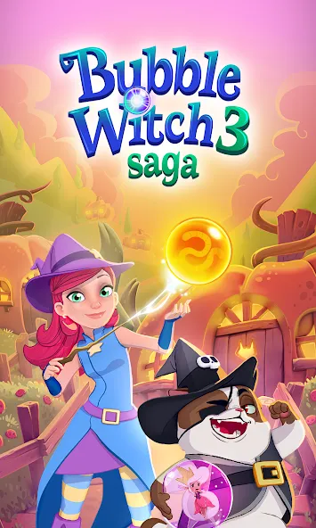 Bubble Witch 3 Saga (Бабл Витч 3 Сага) [МОД Много монет] Screenshot 5
