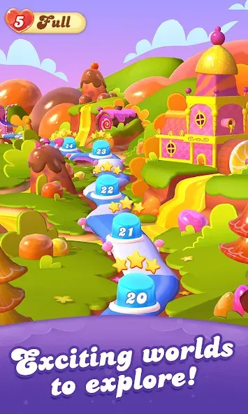 Candy Crush Friends Saga (Кенди Краш Френдс Сага) [МОД Бесконечные деньги] Screenshot 4