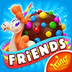 Взломанная Candy Crush Friends Saga (Кенди Краш Френдс Сага)  [МОД Бесконечные деньги]