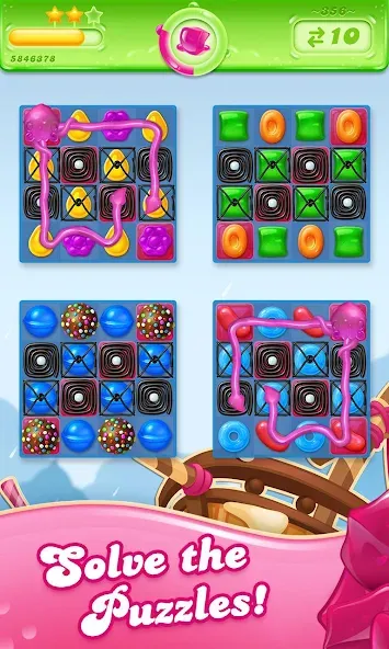 Candy Crush Jelly Saga (Кенди Краш Джелли Сага) [МОД Menu] Screenshot 4